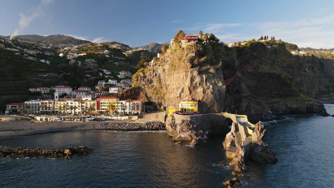 Viaje a Portugal. Ponta do Sol, Madeira. 