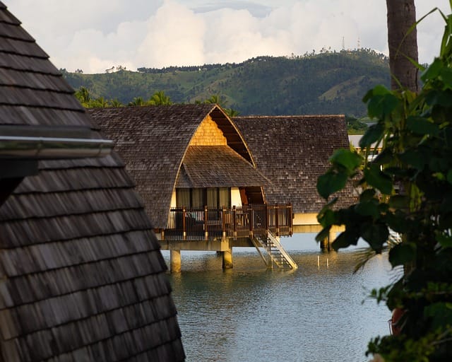 Alojamiento en cabañas y bungalows de Fiji