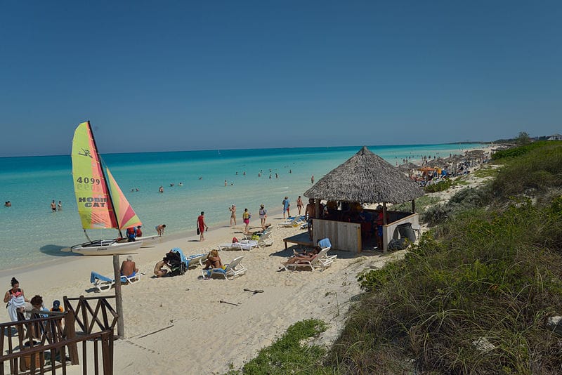 Cayo Santa María. Foto de Toutaitanous CAYO SANTA MARÍA EN CUBA FOTO Toutaitanous WIKIMEDIA COMMONS