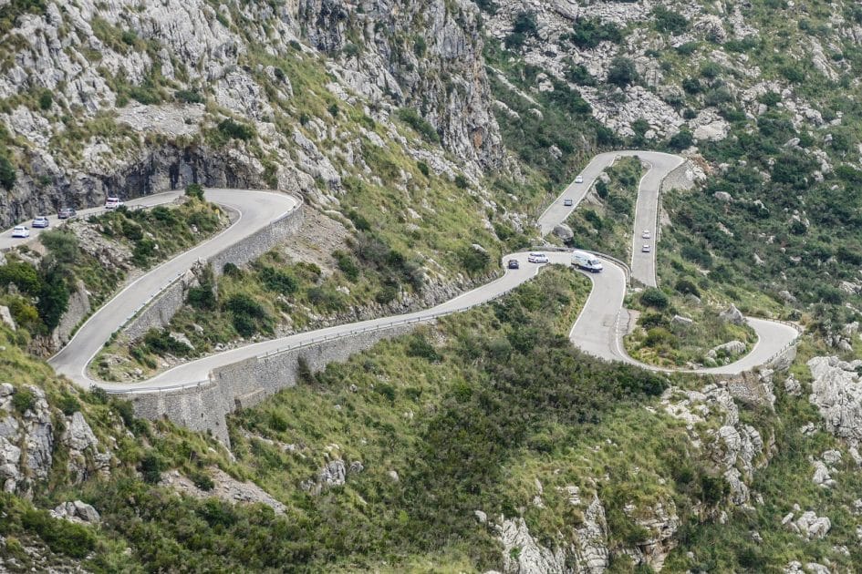 Carretera de Sa Calobra, el Alpe D´Huez mallorquín Carretera de Sa Calobra, el Alpe D´Huez mallorquín