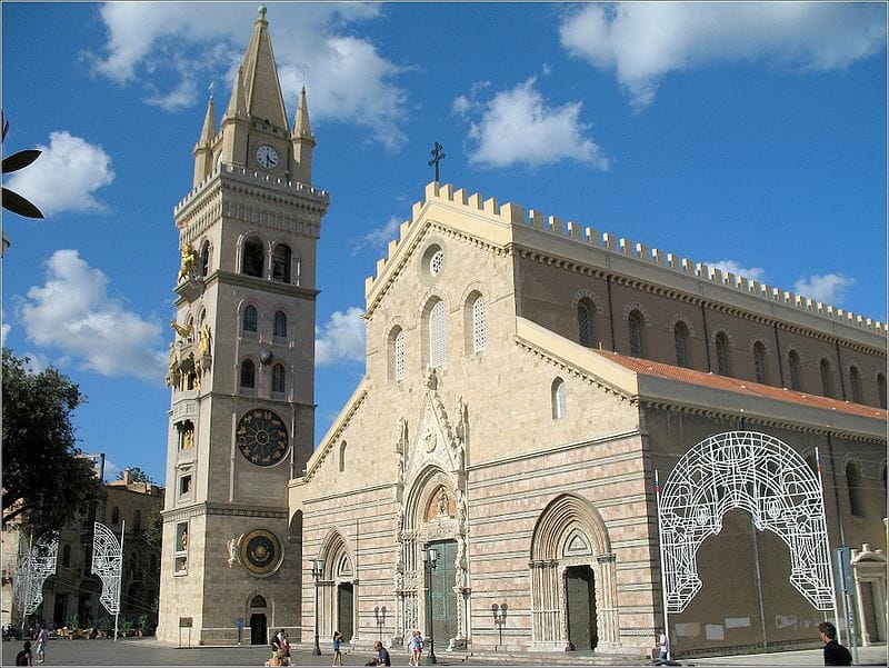 Catedral de Messina Vacaciones en italia. Viajar a Sicilia, Catedral de Messina