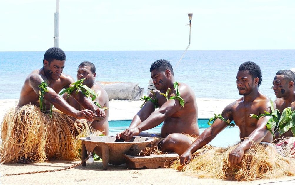 Ceremonia del kava en Fiji 