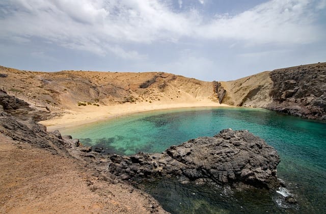 PLAYA DEL PAPAGAYO EN YAIZA LANZAROTE PLAYA DEL PAPAGAYO EN YAIZA LANZAROTE