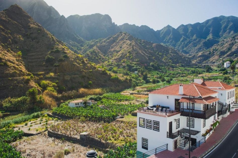 Apartamentos Los Telares en Hermigua. Alojamiento en Canarias