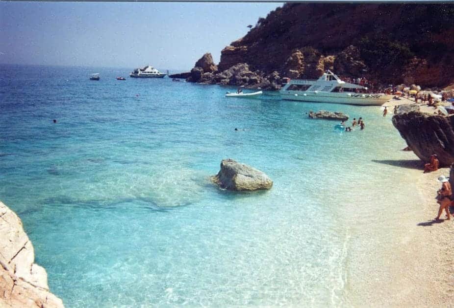 Calas italianas: Cala Mariolu.