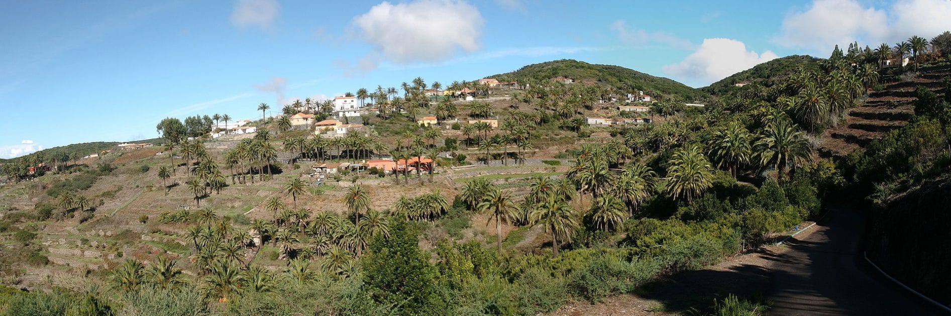 Caserío de Las Hayas en Valle Gran Rey, La Gomera