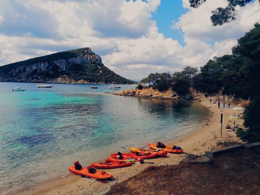 Rutas en kayak y canoa por Cerdeña con Kayaking Moresca