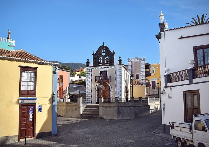 Ermita de Nuestra Señora de Bonanza en El Paso. Foto de Javier.RBarreto, CC BY SA 4.0 Ermita de Nuestra Señora de Bonanza en El Paso. Foto de Javier.RBarreto, CC BY SA 4.0