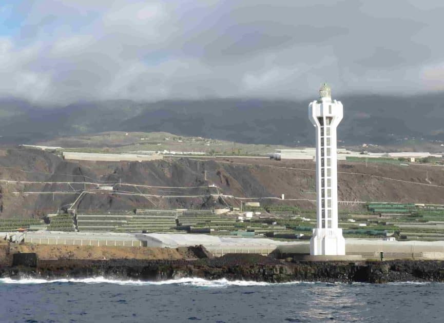 Vacaciones en La Palma -Faro de Punta Lava. Foto de Hans-Peter Balfanz Faro de Punta Lava