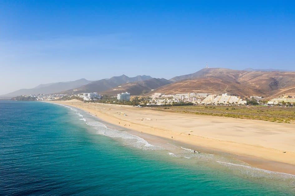 Qué ver en Fuerteventura Playa del Matorral. Foto de dronepicr, CC BY 2.0