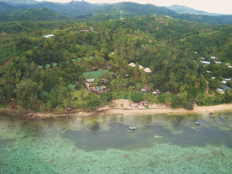 Resort en Coral Coast. Foto de catlin.wolfard, CC BY SA 3.0