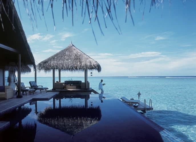 Taj Exótica Resort & Spa en el atolón de south Male. Foto de Taj Hotels, Resorts and Palaces, CC BY SA 3.0 Taj Exótica Resort & Spa en el atolón de south Male. Foto de Taj Hotels, Resorts and Palaces, CC BY SA 3.0