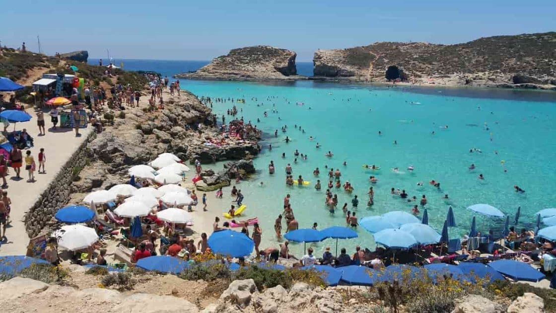 Qué hacer en Malta - Relajarse en la Laguna Azul Qué hacer en Malta Relajarse en la Laguna Azul