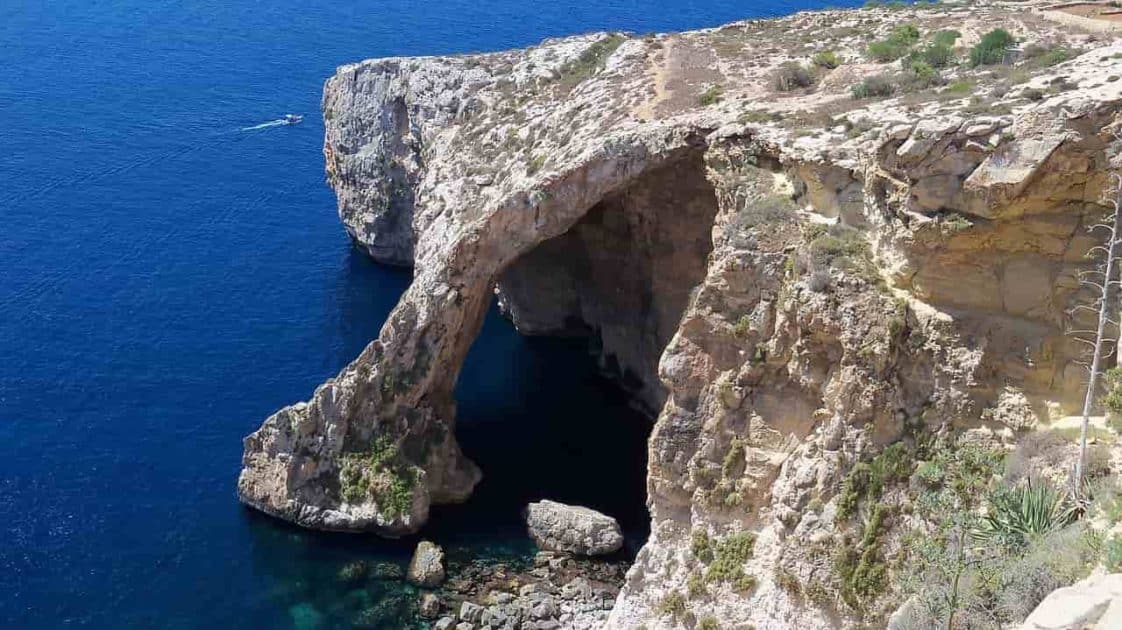 Qué ver en Malta - Gruta Azul Qué ver en Malta Gruta Azul