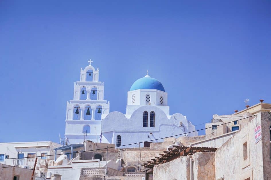 Qué ver en Santorini, Grecia Pyrgos