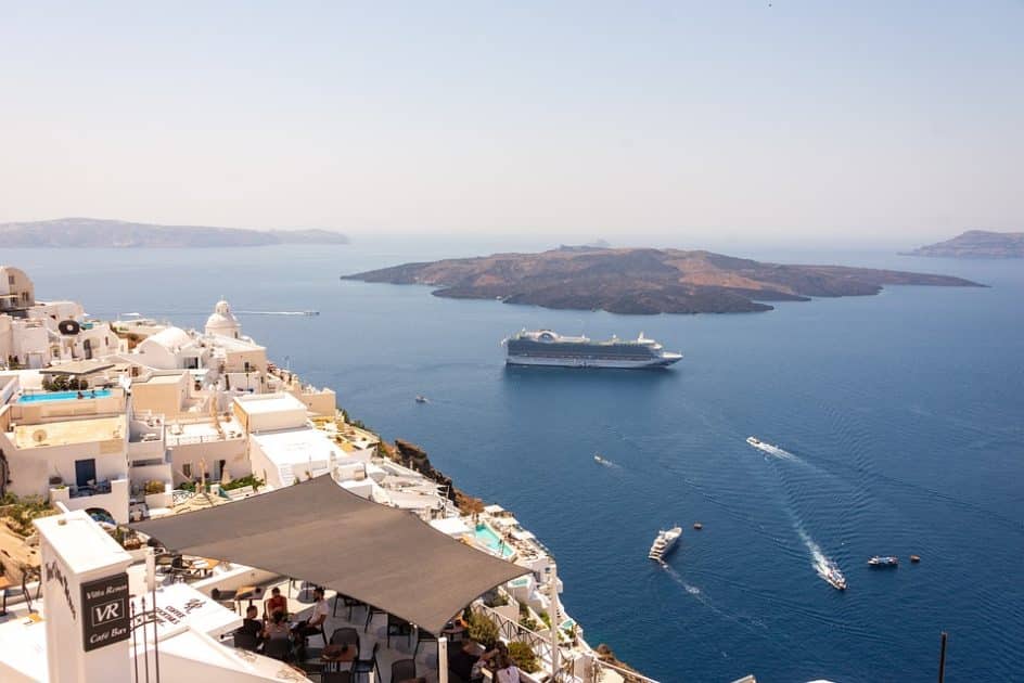 Viaje a Santorini en crucero