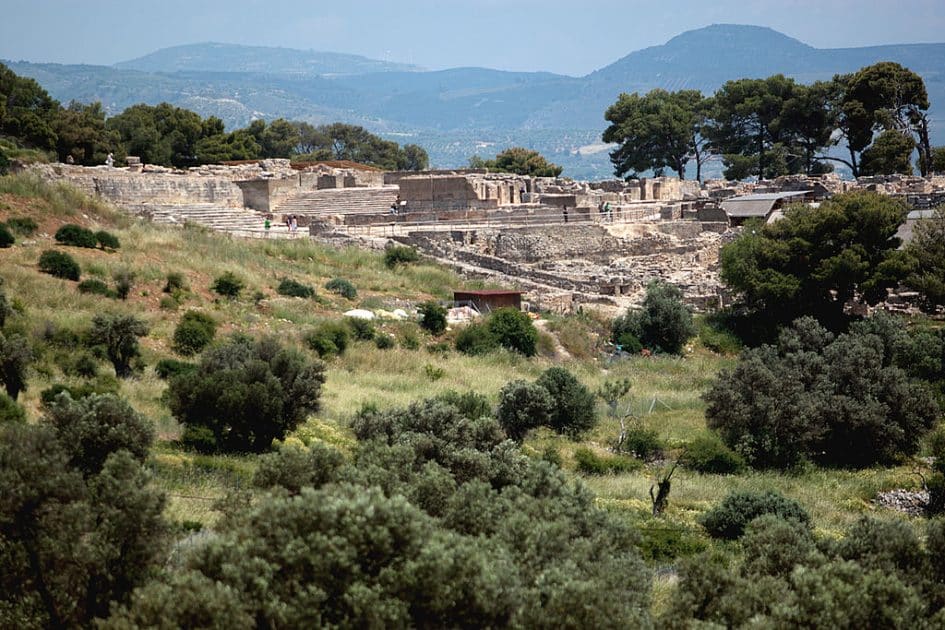 Qué ver en Creta Palacio de Festos. Foto de Jerzy Strzelecki