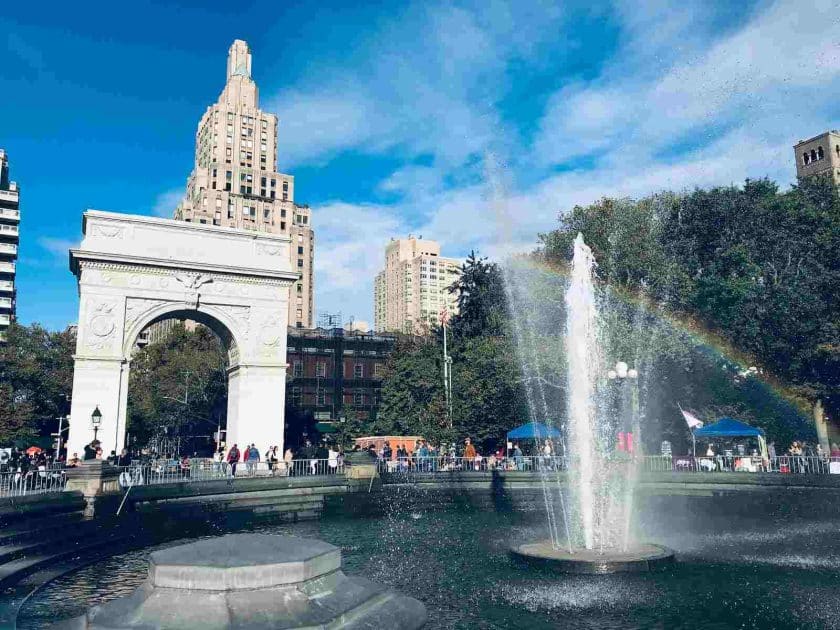 Qué ver en Manhattan Washington Square Park en Greenwich Village. Foto de Google Maps de Masahiro M Qué ver en Manhattan Washington Square Park en Greenwich Village. Foto de Google Maps de Masahiro M
