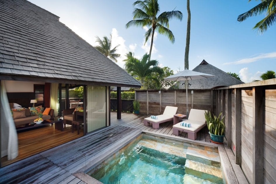Qué hacer en Tahití Alojamiento en bungalows de Moorea. Foto de Google Maps de Hilton Moorea Lagoon Resort & Spa Qué hacer en Tahití Alojamiento en bungalows de Moorea. Foto de Google Maps de Hilton Moorea Lagoon Resort & Spa