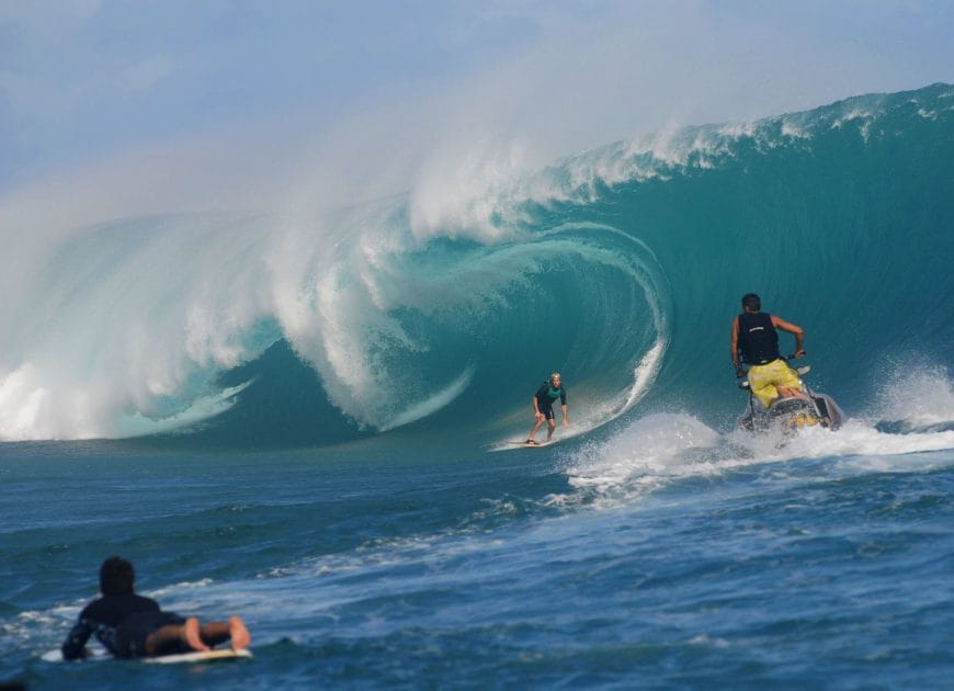 Qué hacer en Tahití Surf en Teahupoo. Foto de Google Maps de Alejandro Briceno Qué hacer en Tahití Surf en Teahupoo. Foto de Google Maps de Alejandro Briceno