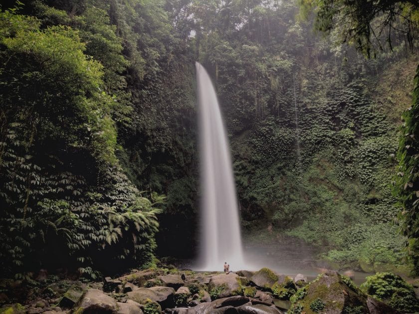 Viaje a Bali Cascada de Nungnung. Foto de Google Maps de Giovan Pangku