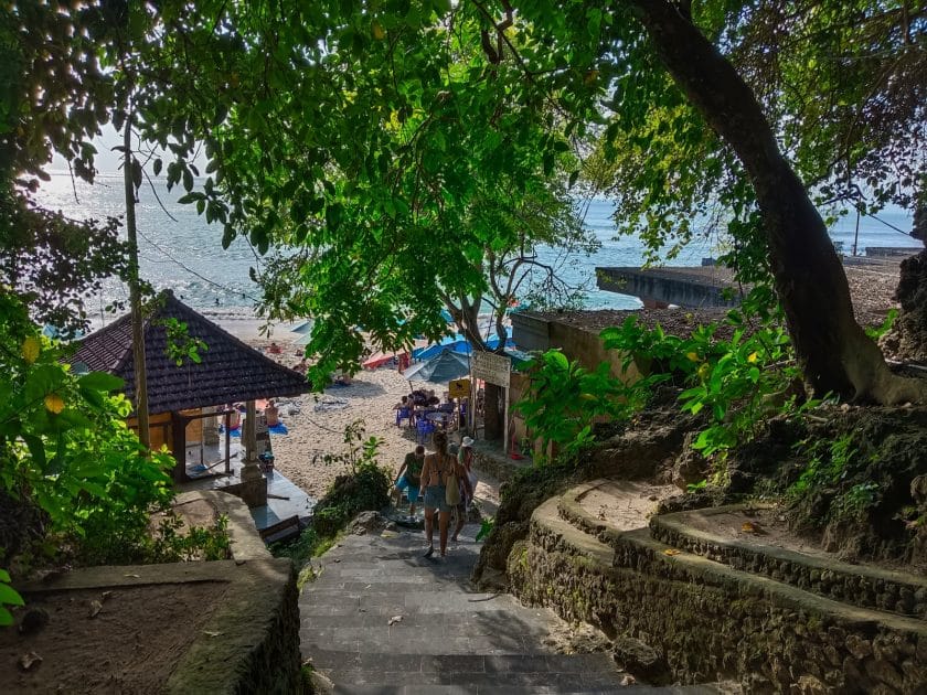 Viaje a Bali Playa Padang Padang. Foto de Google Maps de Budi Dvm