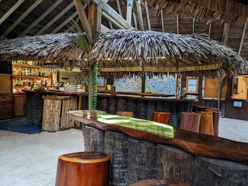 Viaje a Bora Bora Interior del Bloody´s Mary. Foto de Google Maps de Shirley