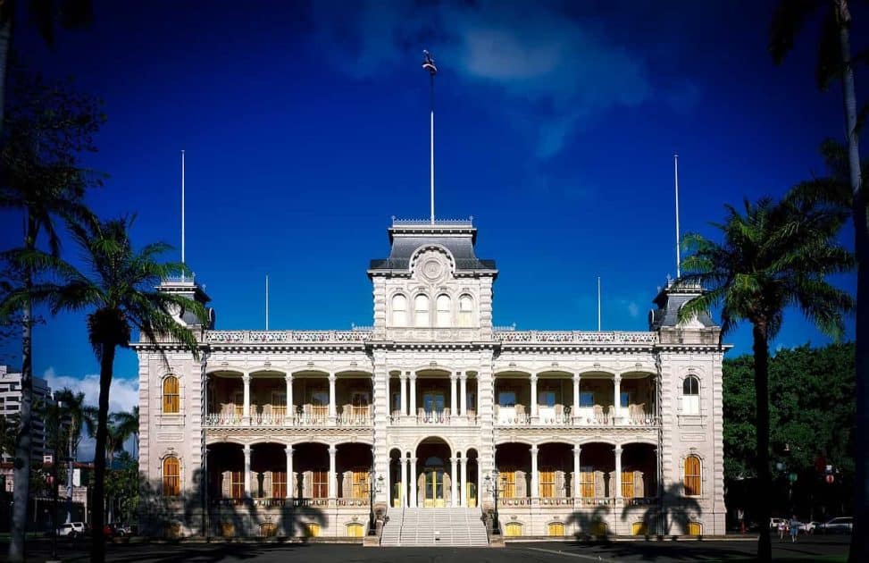 Viaje a Hawái Iolani Palace en Honolulu Viaje a Hawái Iolani Palace en Honolulu