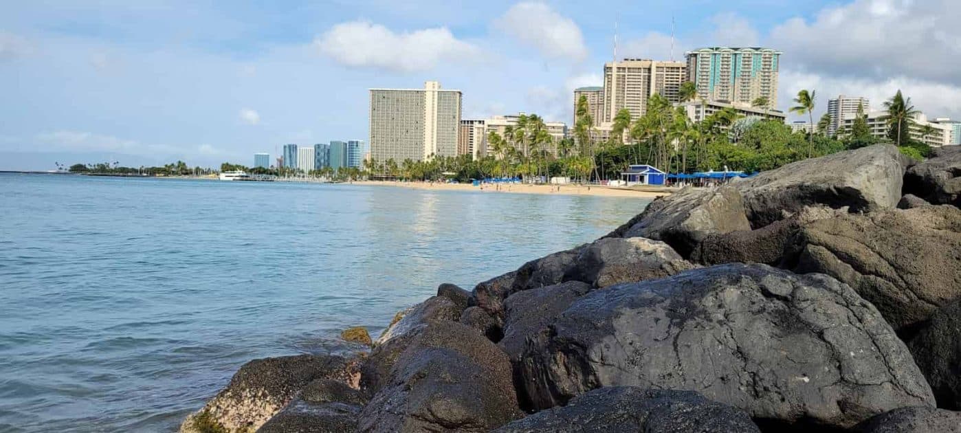 Viaje a Hawái Waikiki Beach. Foto de Google Maps de Alejandro Velazquez Viaje a Hawái Waikiki Beach. Foto de Google Maps de Alejandro Velazquez
