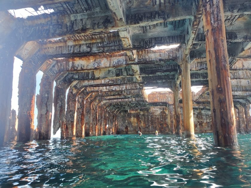 Viajes a las Bahamas Buceo y snorkel en el SS Sapona. Foto de Google Maps de Jennifer Edwards