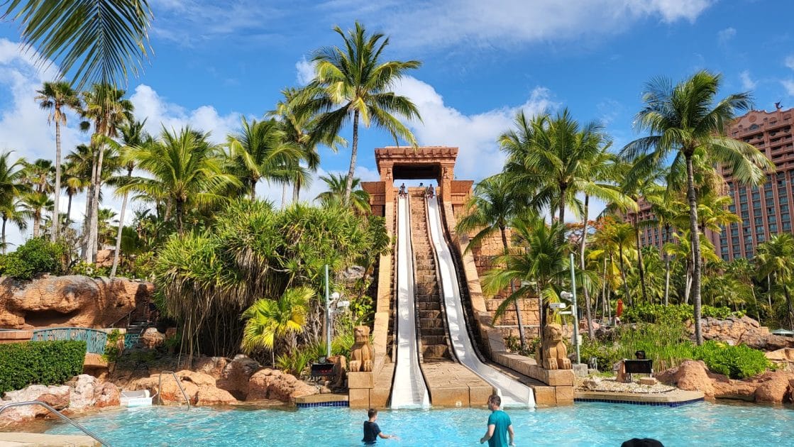 Viajes a las Bahamas Parque Acuático Aquaventura. Foto de Google Maps de Cristiano Isaac