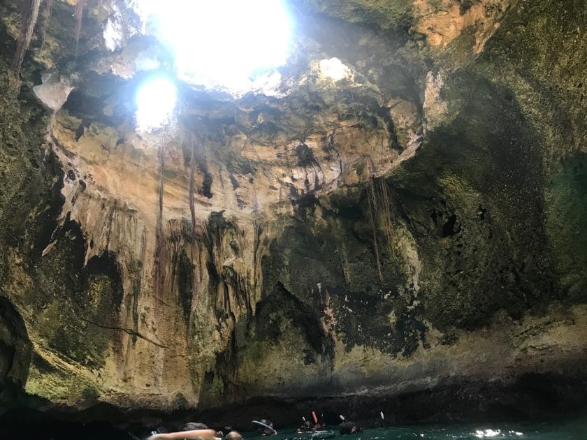 Viajes a las Bahamas Thunderball Grotto. Foto de Google Maps de Rober “Zre performance” Zanib