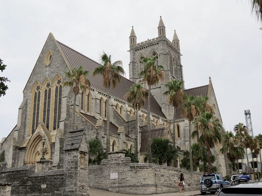 Turismo en Islas Bermudas Catedral de la Santísima Trinidad. Foto de Jeff Bellinger, CC BY SA 3.0 Turismo en Islas Bermudas Catedral de la Santísima Trinidad. Foto de Jeff Bellinger, CC BY SA 3.0