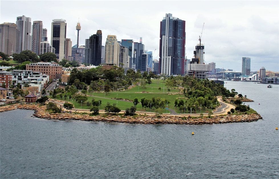 Turismo en Sydney, Australia Barangaroo Reserve. Foto de Balou46, CC BY SA 4.0