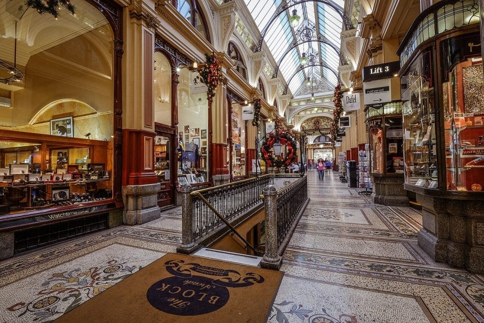 Qué ver en Melbourne The Block Arcade. Foto de a.canvas.of.light from Melbourne, Australia, CC BY 2.0 Qué ver en Melbourne The Block Arcade. Foto de a.canvas.of.light from Melbourne, Australia, CC BY 2.0
