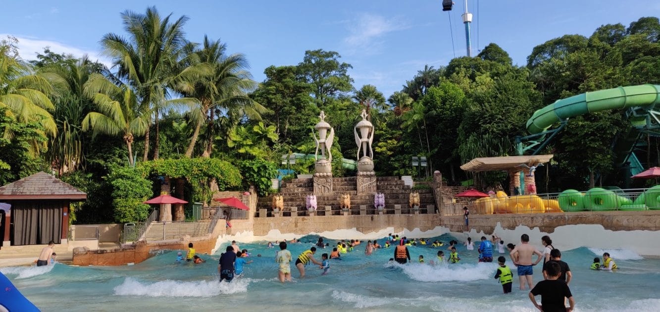 Qué ver en Singapur Adventura Cove Waterpark. Foto de Google Maps de Tode Jurvanen