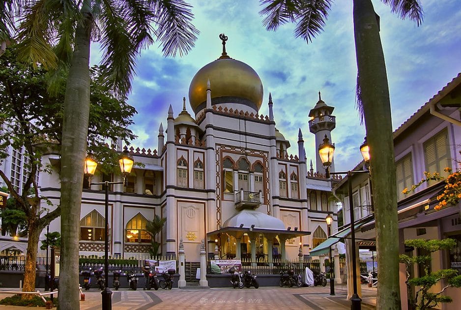 Qué ver en Singapur Mezquita del Sultán. Foto de Erwin Soo