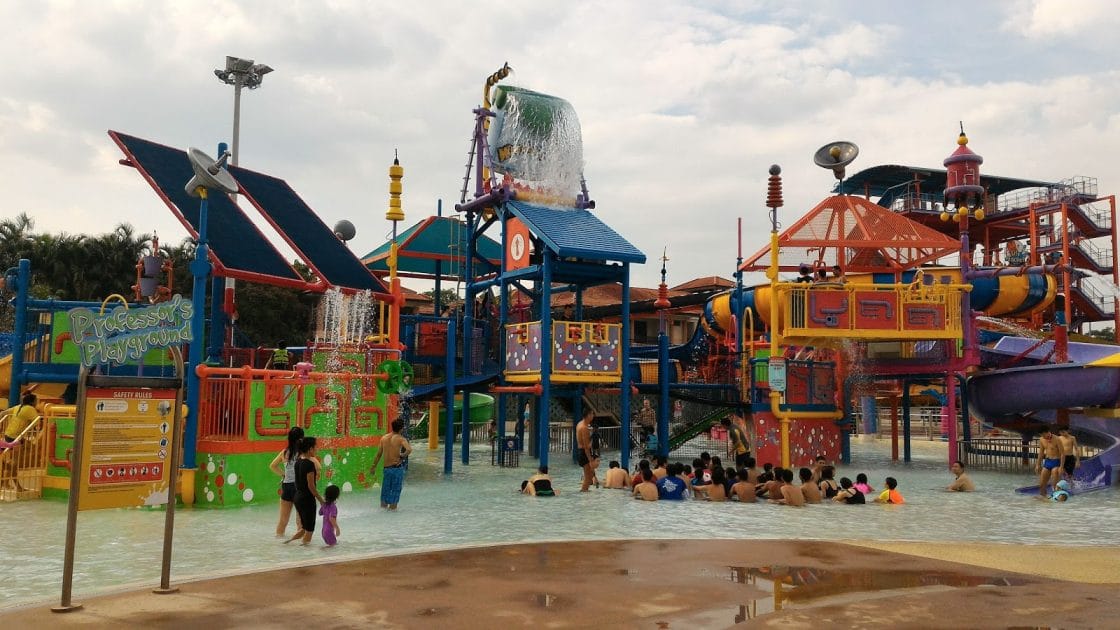 Qué ver en Singapur Professor Playgorund en Wild Wild Wet. Foto de Google Maps de David Fhu
