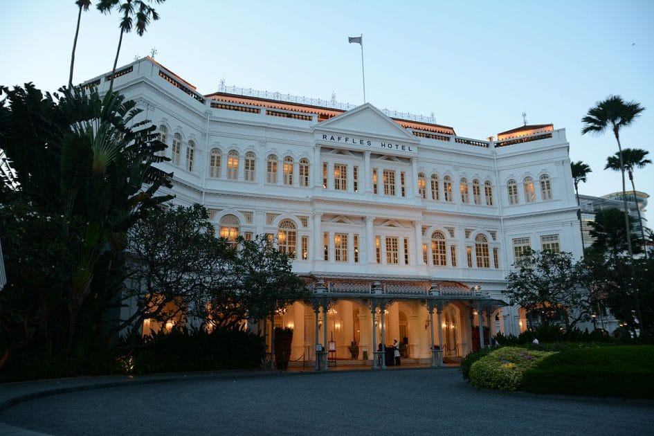 Qué ver en Singapur Raffles Hotel. Foto de C1815, CC0