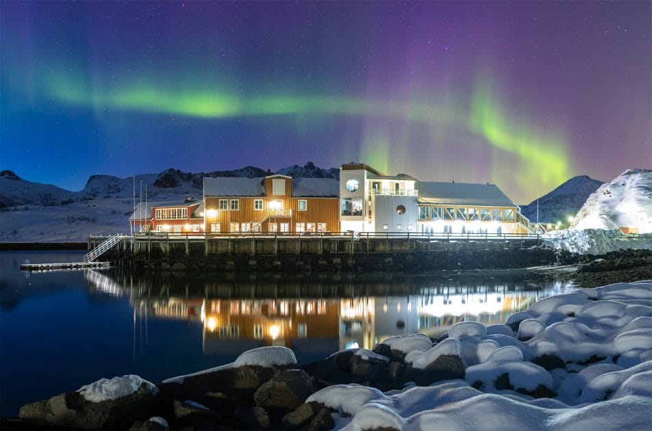 Viaje a Islas Lofoten, Noruega Lofoten Ski Lodge. Foto de Google Maps de Lofoten Ski Lodge