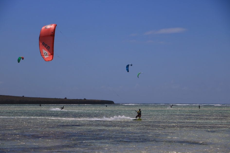Actividades acuáticas en Madagascar, Kitesurf en Baie de Sakalava