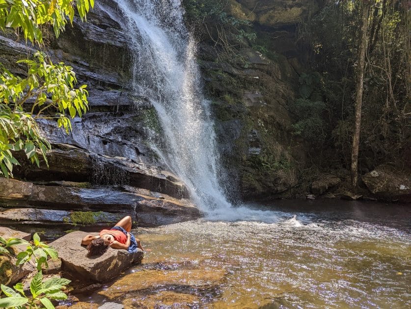 Cascada en Madagascar, Parque Nacional Ranomafana