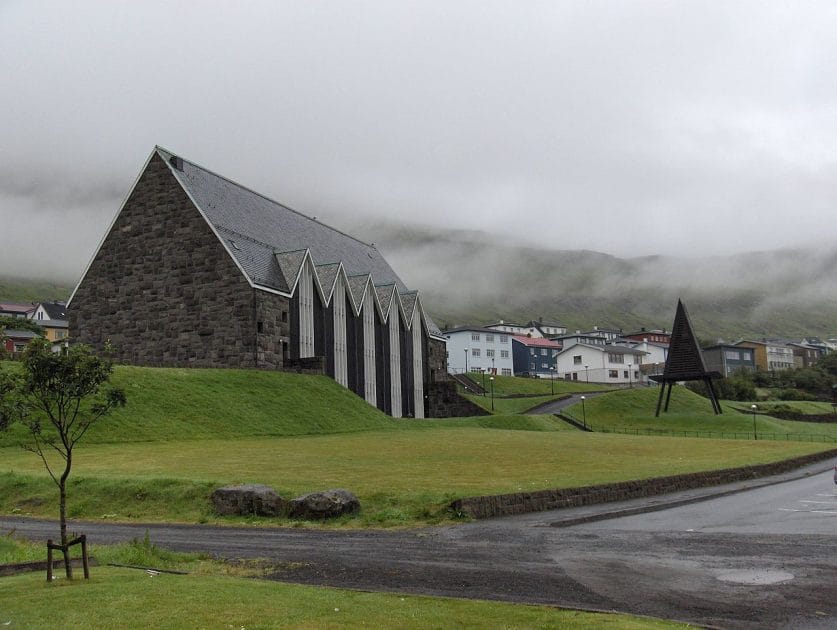 Templos en Islas Feroe, Dinamarca, Christianskirkja en Klaksvic