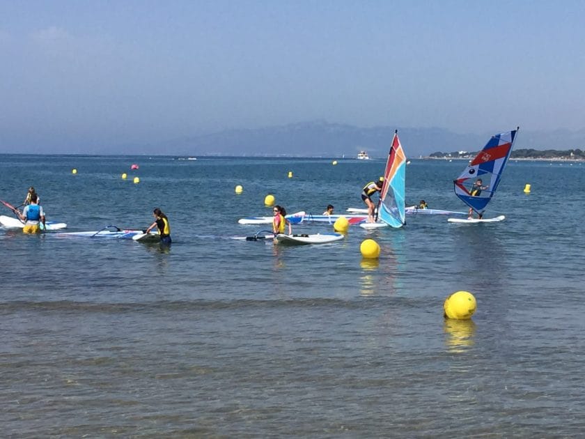 Actividades en Ischia, Deportes acuáticos en Spiaggia della Chiaia