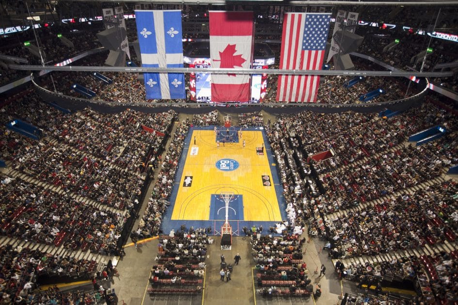 Principales atracciones en Montreal, Quebec, Canadá Interior del Centre Bell. Foto de Google Maps de Ashley Hughes