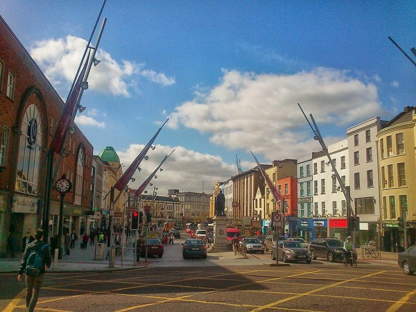 Cosas que ver en Cork (Irlanda). St. Patrick´s Street
