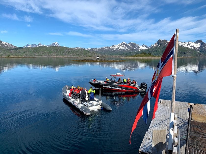 Islas de Noruega Excursiones de pesca en Lofoten. Foto de Google Maps de Let's Go Fishing Lofoten Actividades en Noruega, Excursiones de pesca en Lofoten