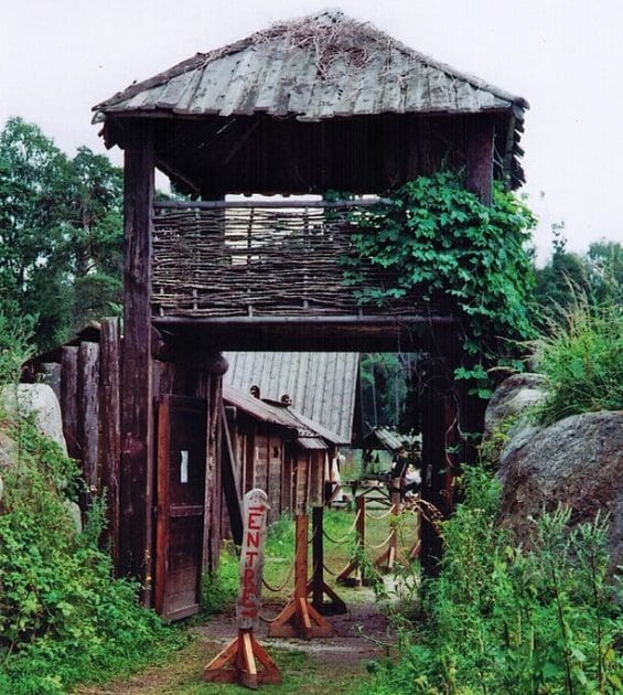 Historia de Gotland, Suecia. Viking Village en Tofta.