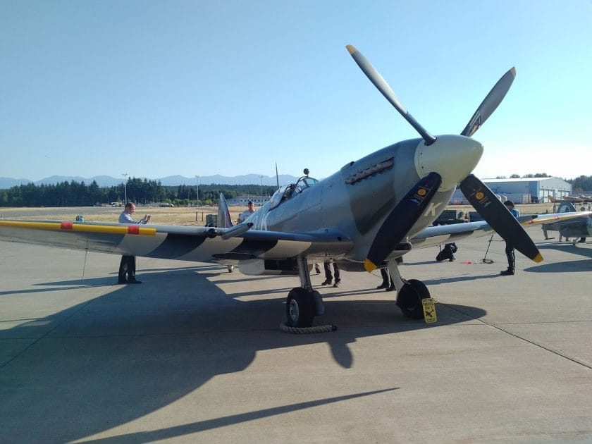 Historia en Isla de Vancouver, Canadá, Comox Air Force Museum