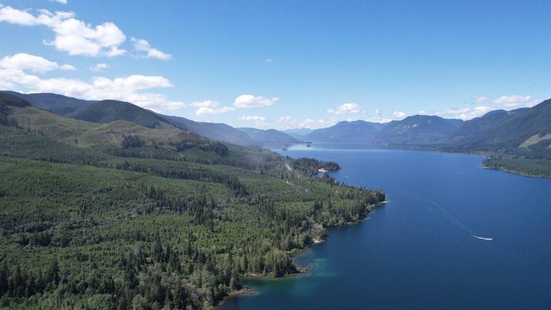 Lagos en Isla de Vancouver, Canadá, Cowichan Lake